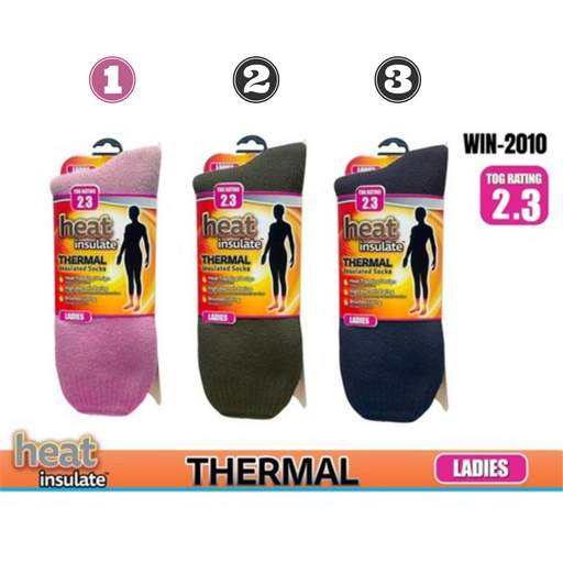 Ladies Insulated Thermal Socks