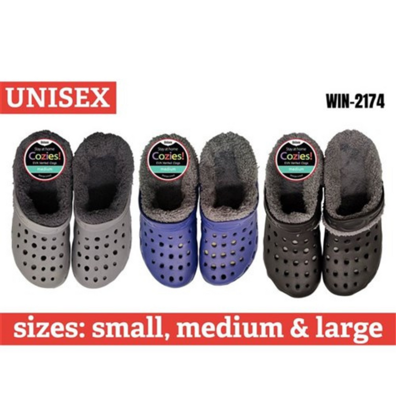 EVA Clogs Vented Sherpa Lined