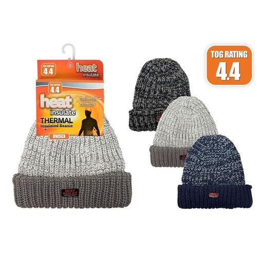 Unisex Heat Insulate Knitted Beanie