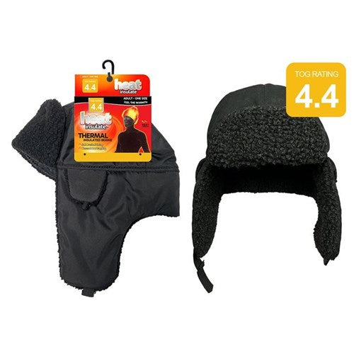 Classic thermal headwear with ear flaps