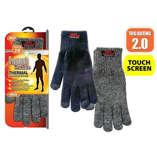 Unisex Heat Insulate Touch Gloves Assorted