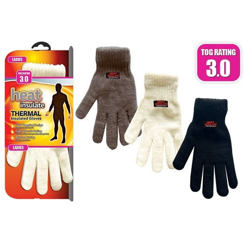 Gloves Ladies Heat Insulate Thermal Glvs Ser 1