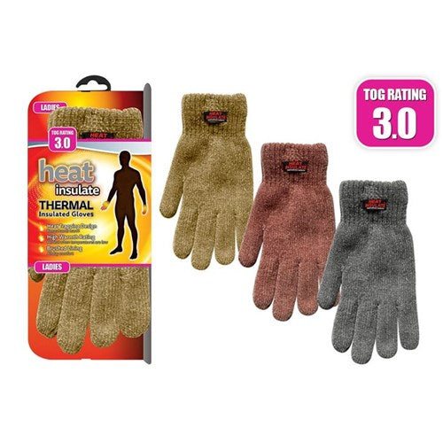 Gloves Ladies Heat Insulate Thermal Glvs Ser 2