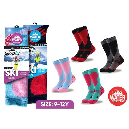 Socks Kids Premium Ski Socks 4Asstd