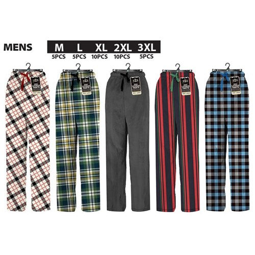 Mens PJ Lounge Pants Sze M-3XL Ser1