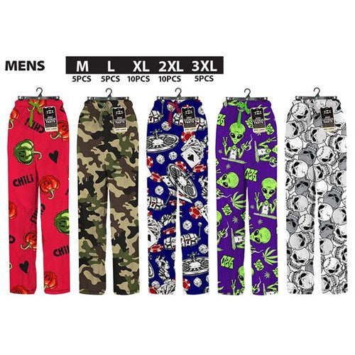 Mens PJ Lounge Pants Sze M-3XL Ser2
