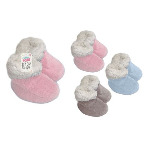 Booties Tiny Tots Sherpa Booties
