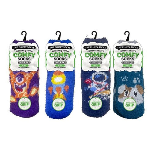 Socks Boys Microfiber Socks Straight Anti-Slip