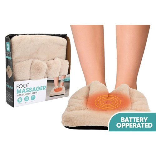 Foot Massager Comfort Fabric 32x8x30cm B/O