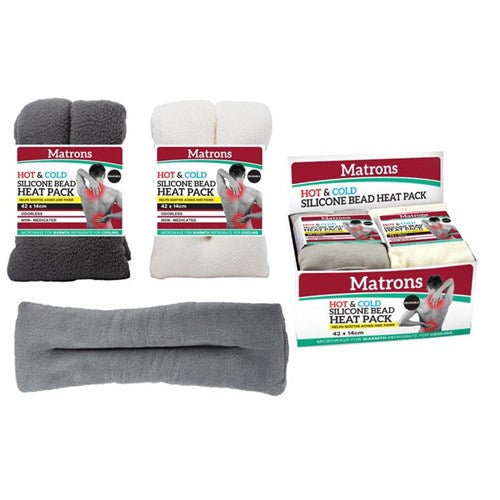 Heat and Cold Silicone Bead Body Wrap Strap 42x14cm