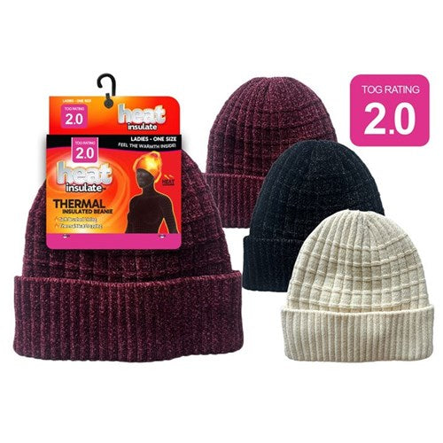 Ladies checkered winter headwear