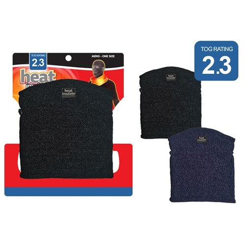 Lightweight thermal fleece neck covering