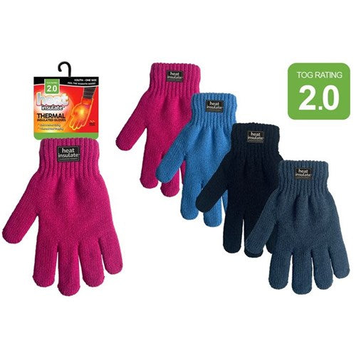 Childrens stretchy thermal hand coverings