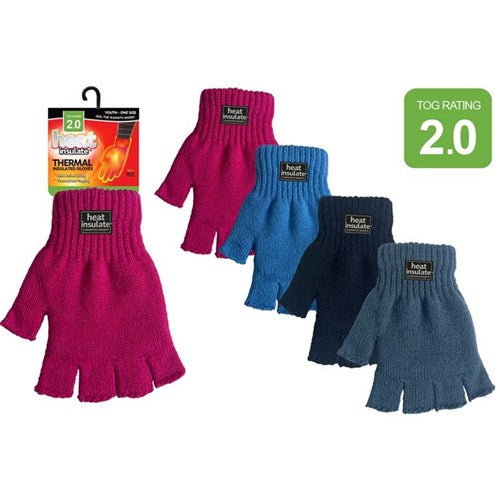 Childrens fingerless thermal hand coverings