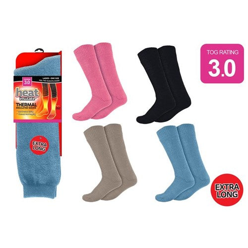 Ladies long thermal foot coverings
