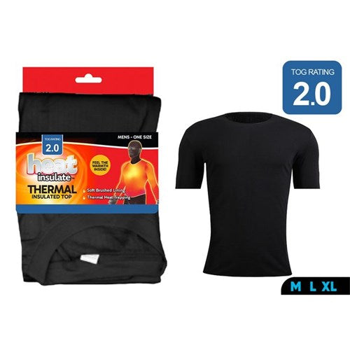 Mens short sleeve insulating base layer