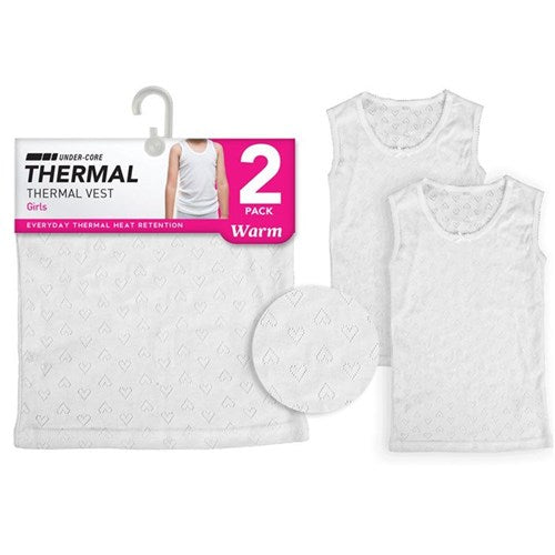 Girls sleeveless insulating base layer