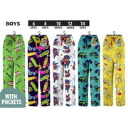 Boys PJ Lounge Pants with Pockets Style 2 Assorted – thumbnail