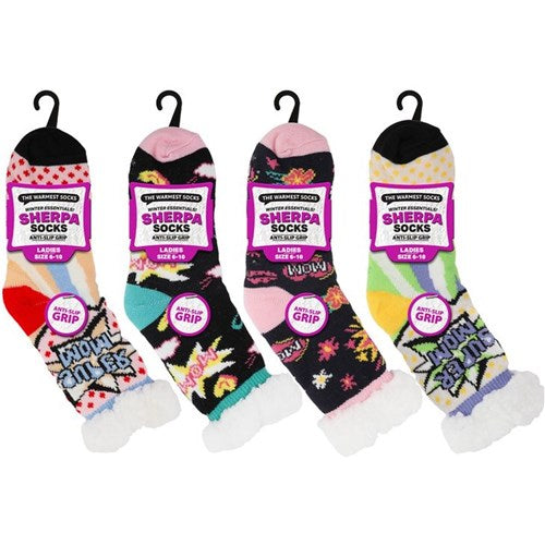 Intricately woven foot warmers with heavy fleece insulation