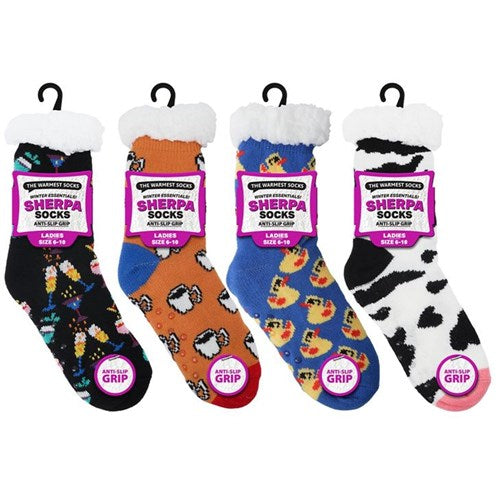 Ultra thick crafted woven foot warmers with fuzzy lining
