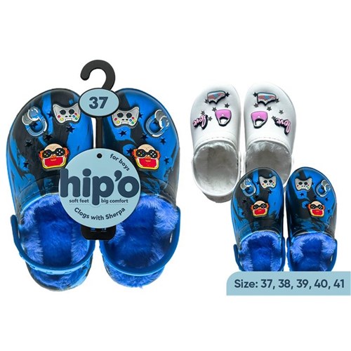 Unisex durable indoor outdoor shoes with fuzzy lining