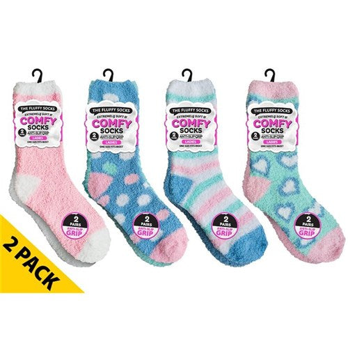 Ladies soft moisture wicking foot coverings with traction