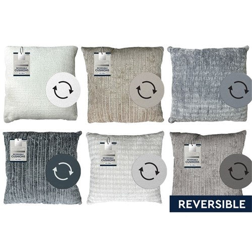 Versatile plush home accent piece with two distinct patterns