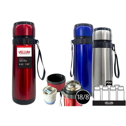 High volume container with double walled vacuum core