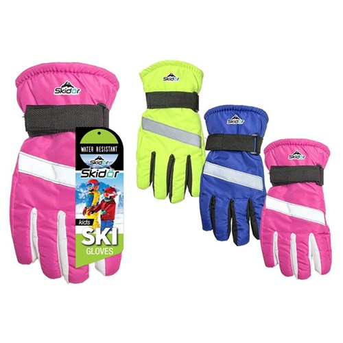 Kids moisture repelling thermal hand coverings