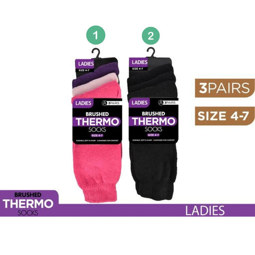 Ladies Thermal Socks 1Pair