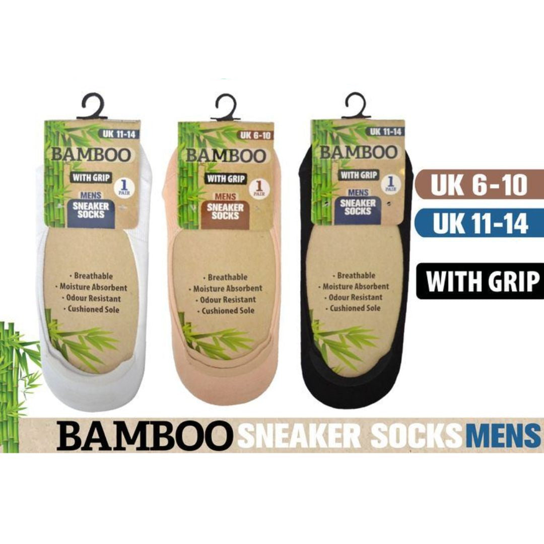 Mens Invisible Socks (Bamboo 1Pair