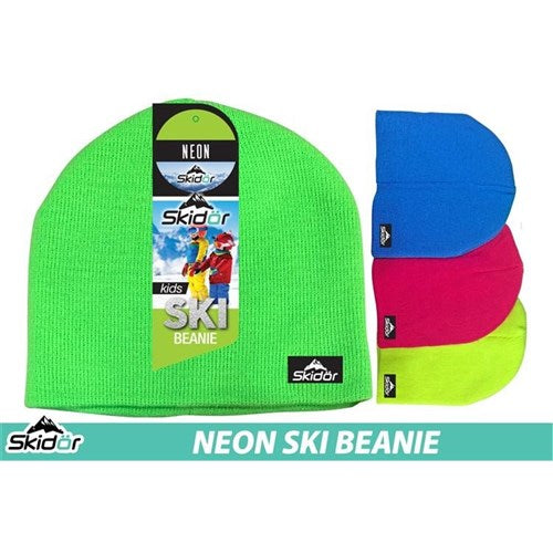 Neon Teens Ski Beanie