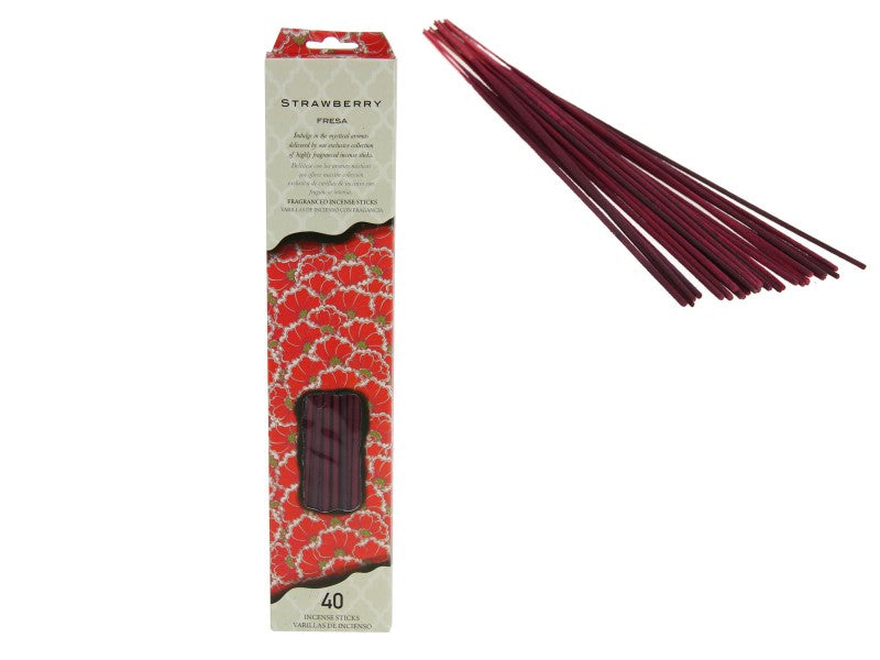 Strawberry scented incense sticks
