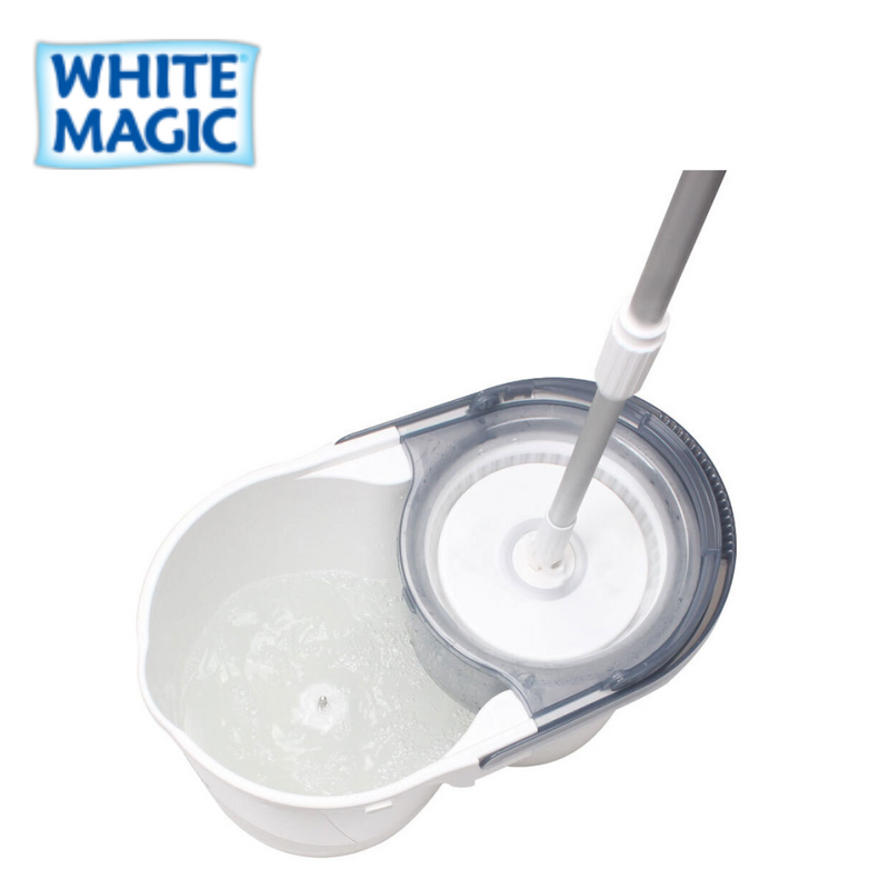 White Magic Spin Mop Turbo