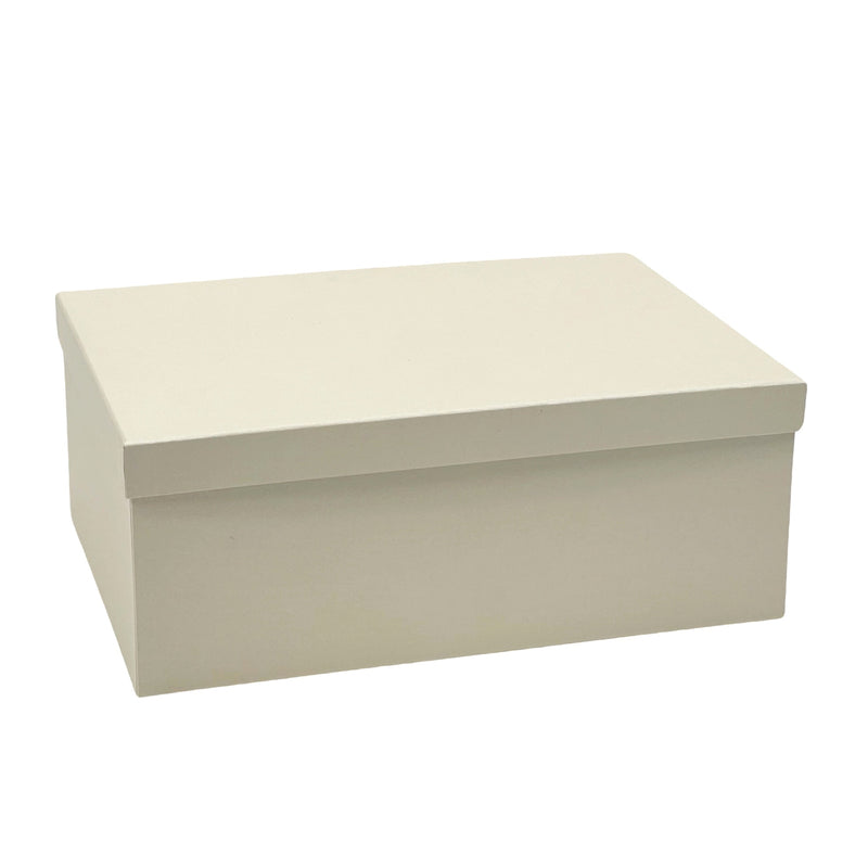 Set of eighteen chrome ivory gift boxes in assorted sizes