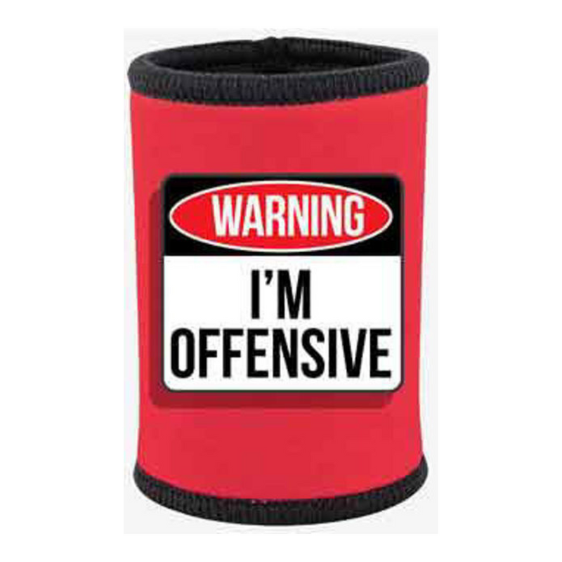 Ronis Warning I'm Offensive Stubbie Holder