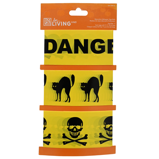 Ronis Warning Decorative Tapes 3pk 300cm