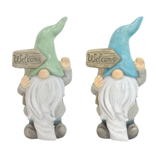 Ronis Welcome Garden Gnome 49cm Assorted