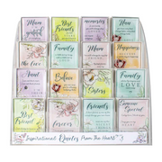 Ronis Wellness Glass Plaque Acrylic Display 16 Asstd – thumbnail