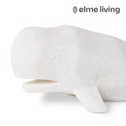 Ronis Whale Sculpture White 31x10x11cm – thumbnail