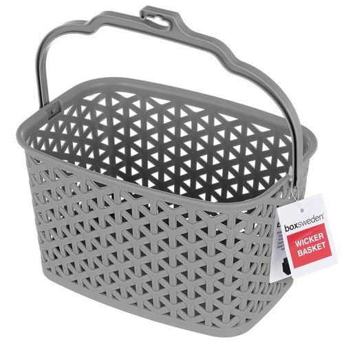 Ronis Wicker Design Peg Basket 22x15.5x12.5cm 4 Asstd
