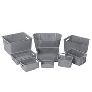 Ronis Wicker Design Peg Basket 22x15.5x12.5cm 4 Asstd – thumbnail