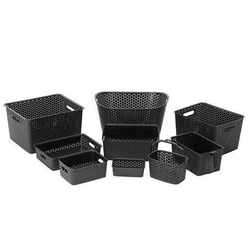 Ronis Wicker Design Peg Basket 22x15.5x12.5cm 4 Asstd