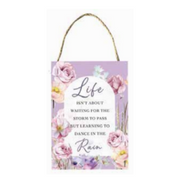 Ronis Wildflower Signs 15x21x0.6cm Assorted