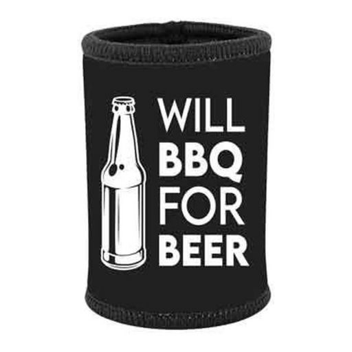 Ronis Will Bbq For Beer Stubbie Holder