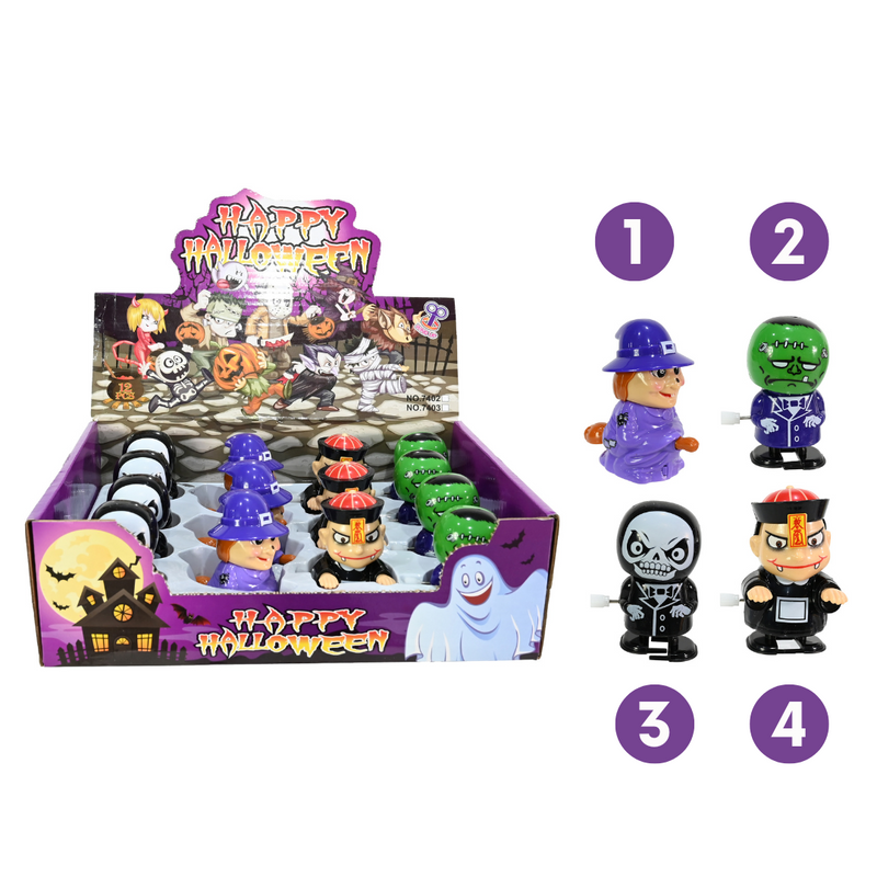 Ronis Wind Up Kid Fun Figurines 4 Asstd