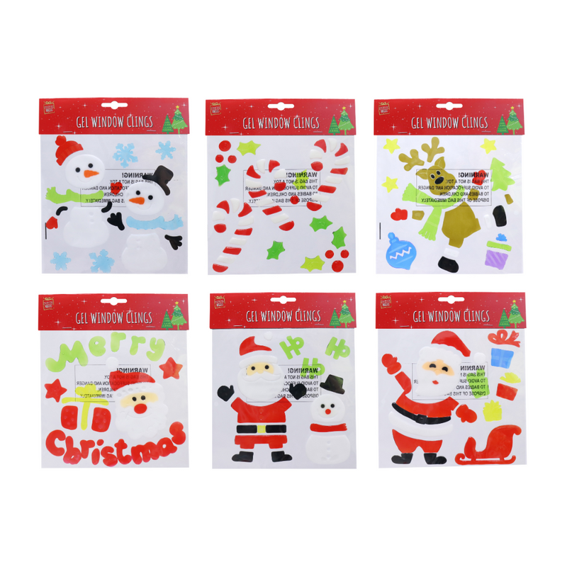 Ronis Window Gel Clings Assorted