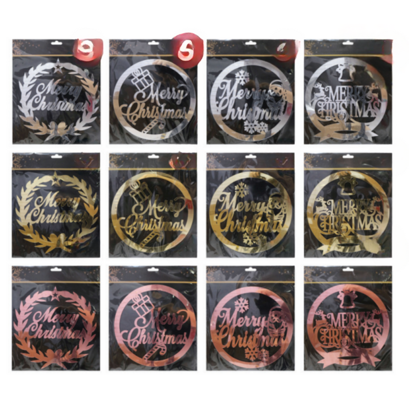 Ronis Window Wreath Die-Cut Double Side Tape 25cm Assorted