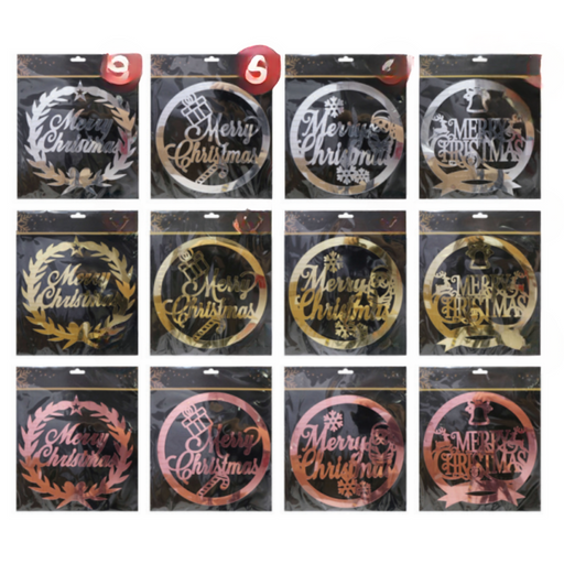 Ronis Window Wreath Die-Cut Double Side Tape 25cm Assorted