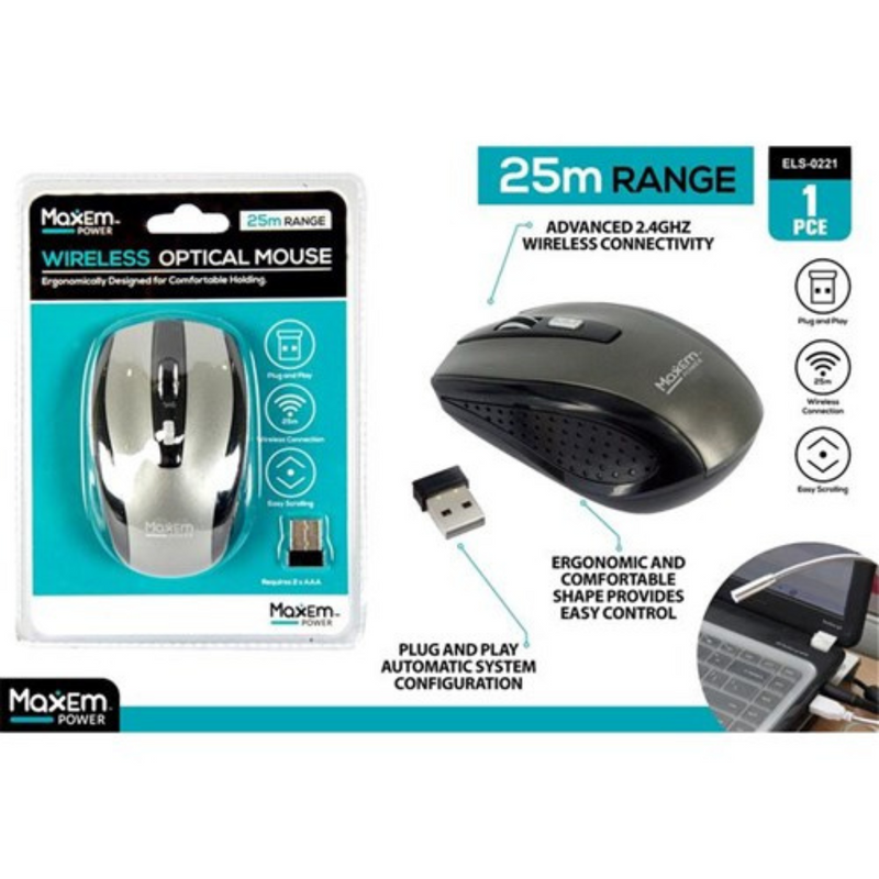Ronis Wireless Optical Mouse USB